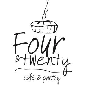 Four and Twenty Cafe and Pantry Logo