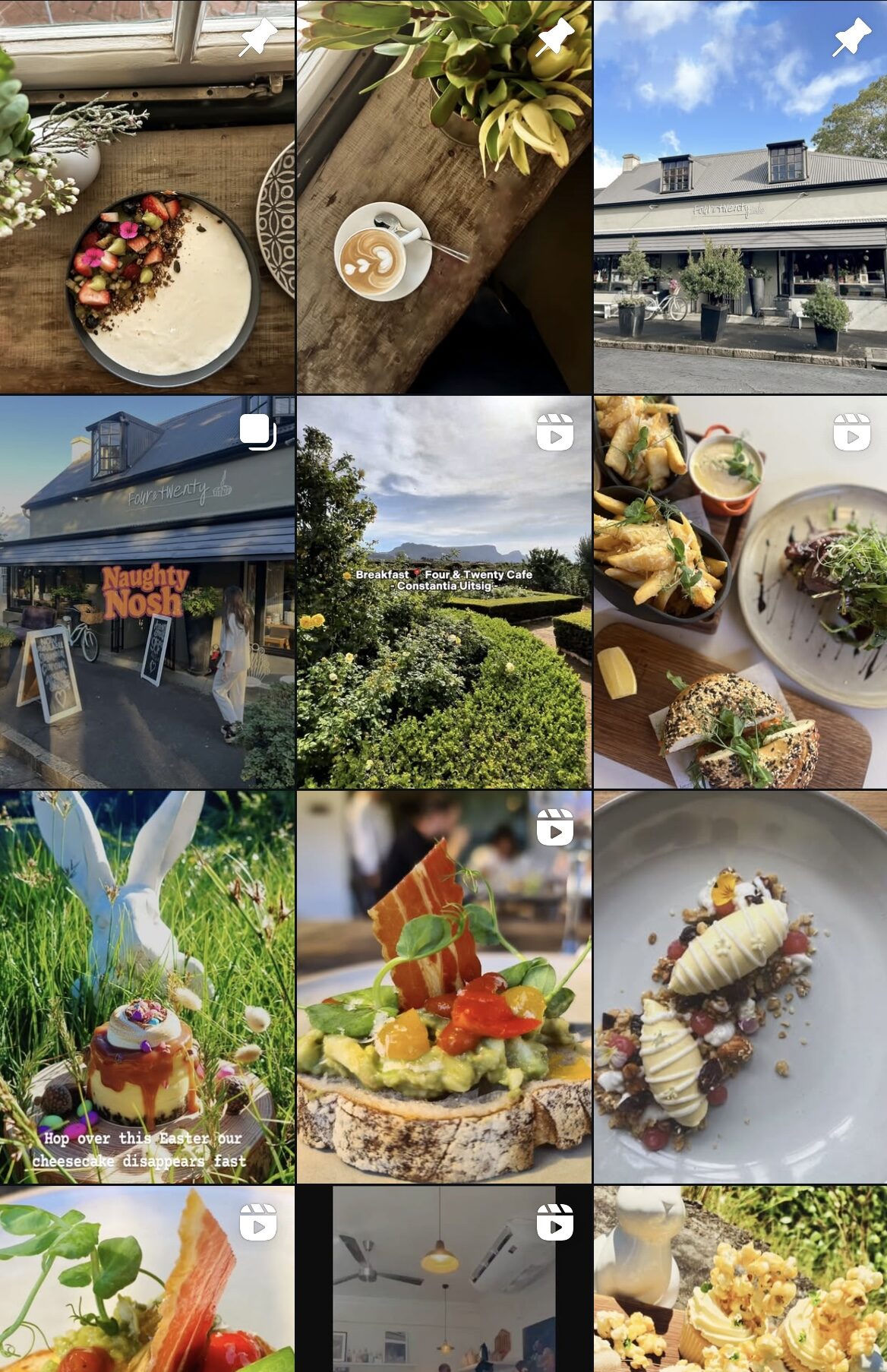 Four and Twenty before Instagram feed